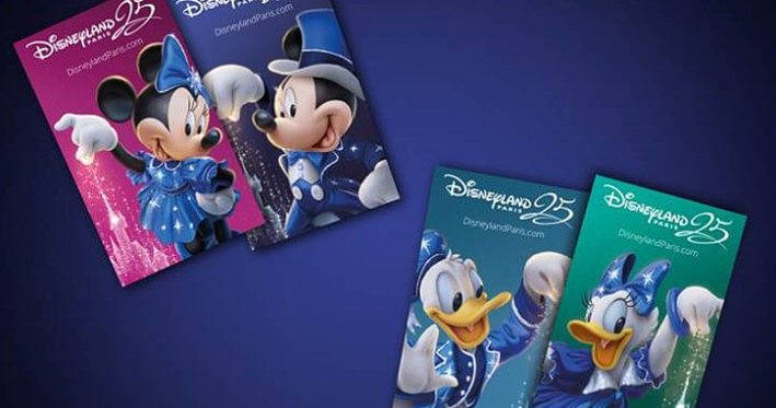 Disneyland Paris 25th anniversary tickets